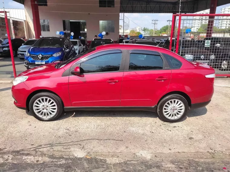 Fiat Grand Siena Vermelho 8