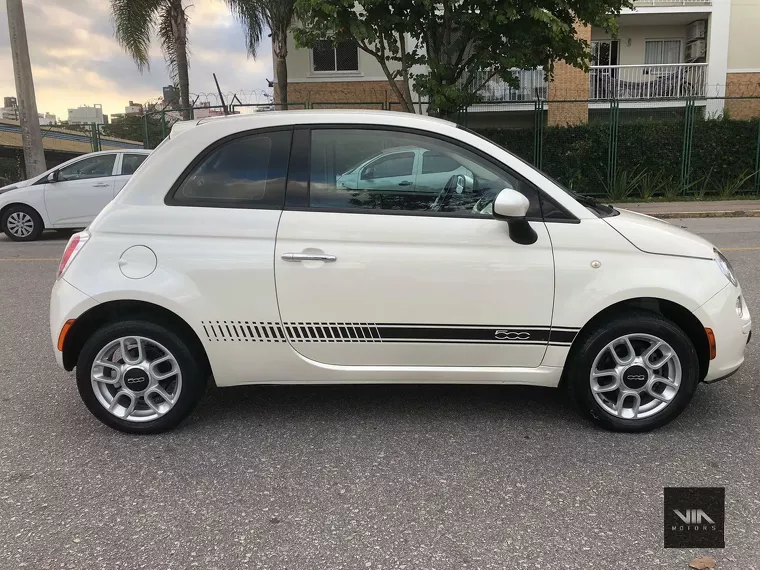 Fiat 500 Branco 12