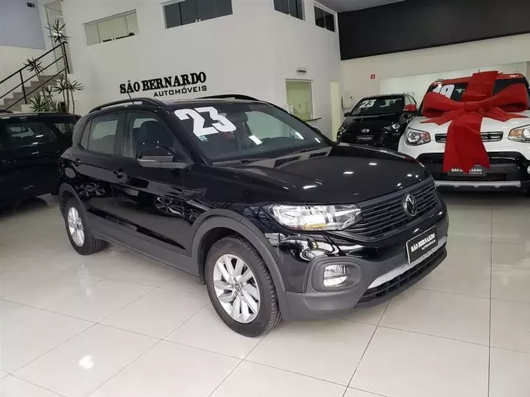 Volkswagen T-cross Preto 10