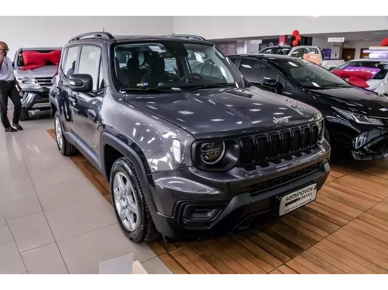 Jeep Renegade Cinza 2