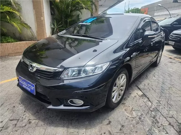 Honda Civic Preto 10