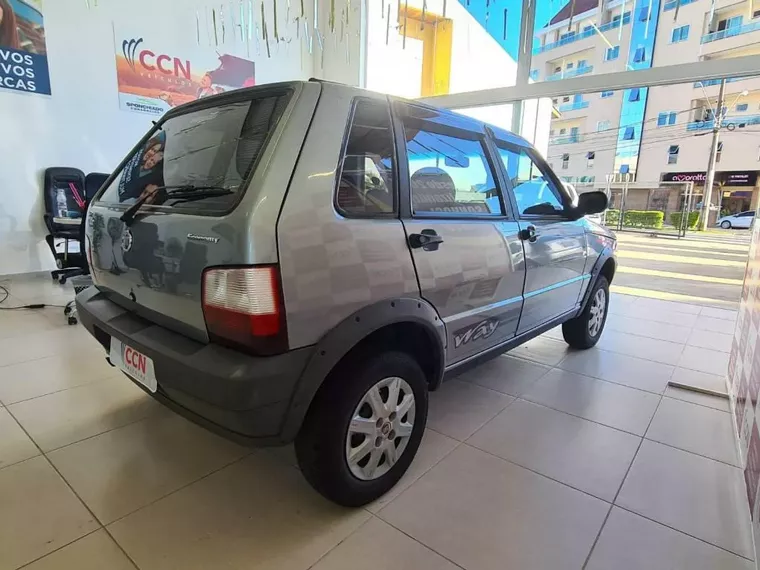 Fiat Uno Cinza 7