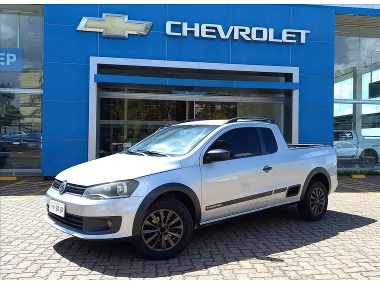 Volkswagen Saveiro Prata 1