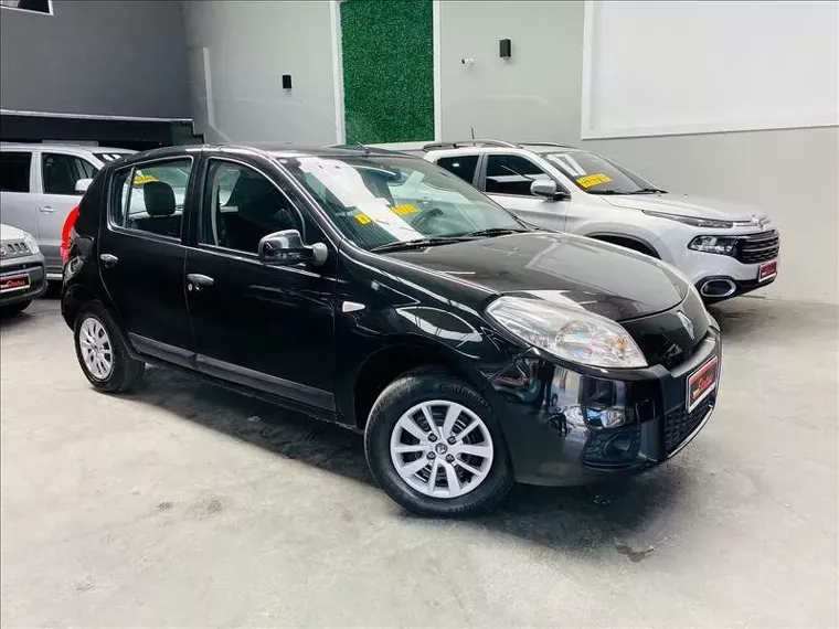 Renault Sandero Preto 7