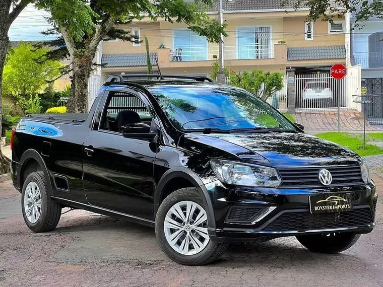 Volkswagen Saveiro Preto 5