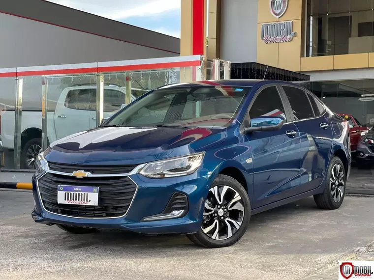 Chevrolet Onix Azul 9