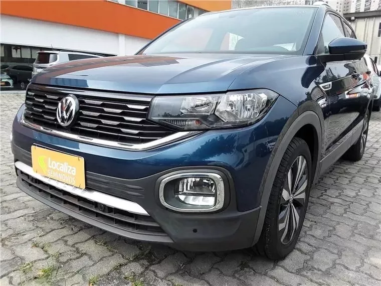 Volkswagen T-cross Azul 14