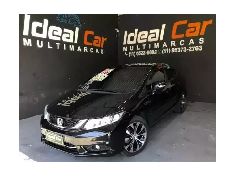 Honda Civic Preto 7