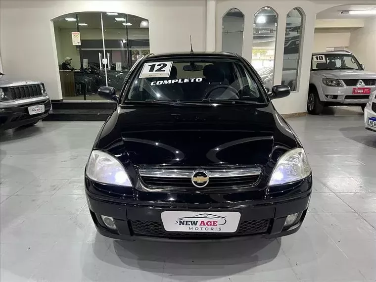 Chevrolet Corsa Preto 12