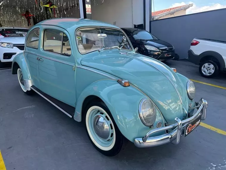 Volkswagen Fusca Azul 1