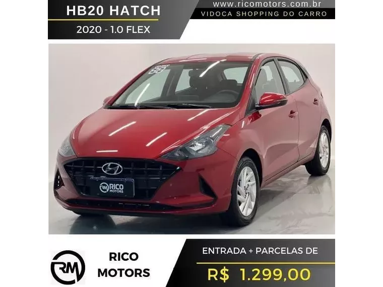 Hyundai HB20 Vermelho 4