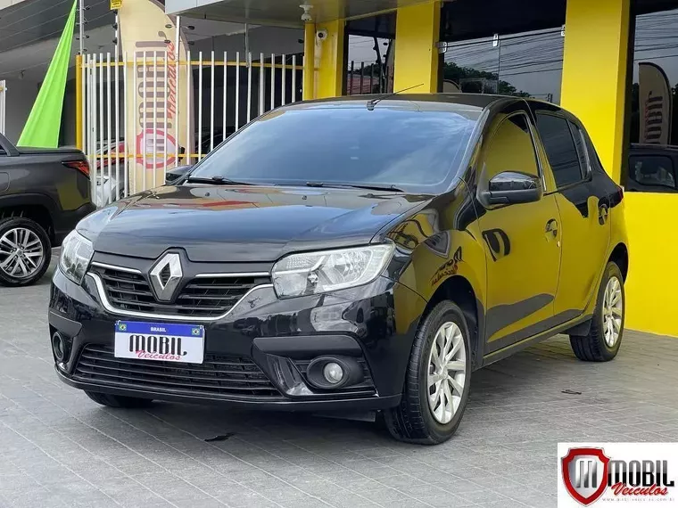 Renault Sandero Preto 4