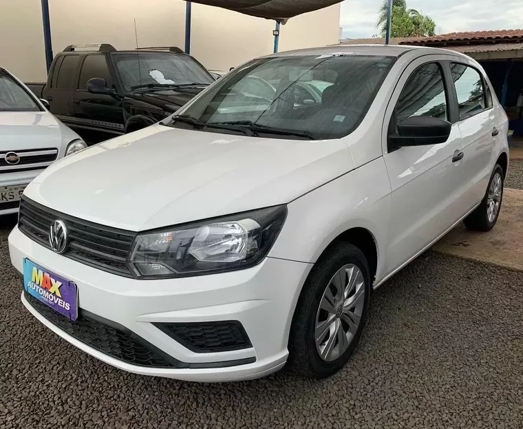 Volkswagen Gol Branco 6