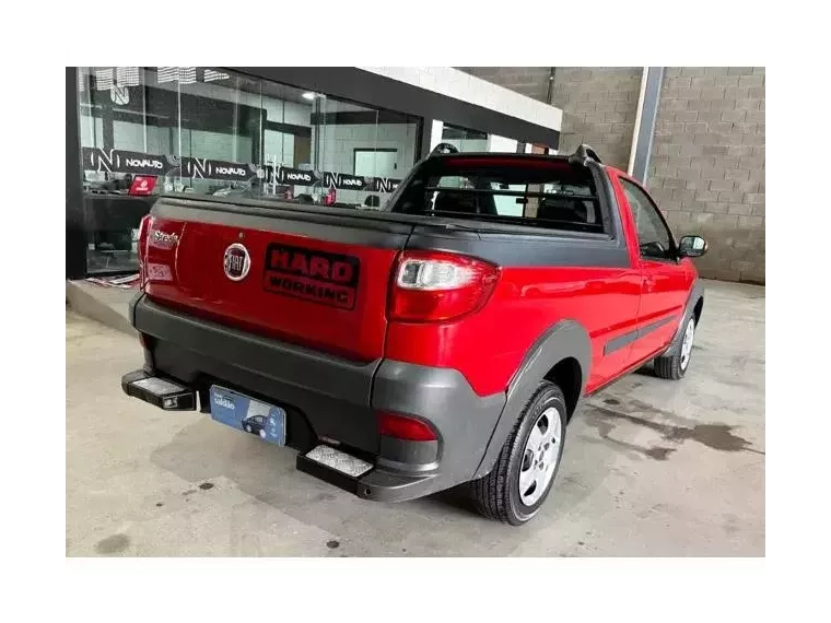 Fiat Strada Vermelho 8