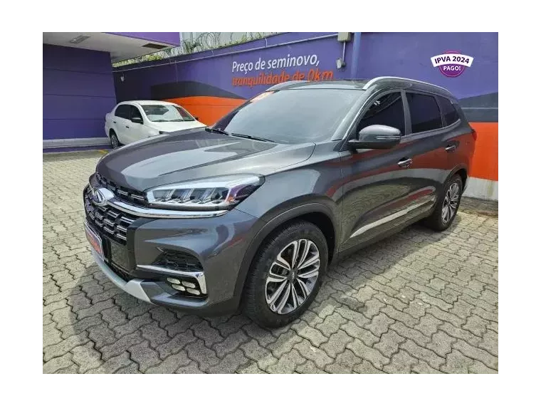 Chery Tiggo 8 Cinza 3