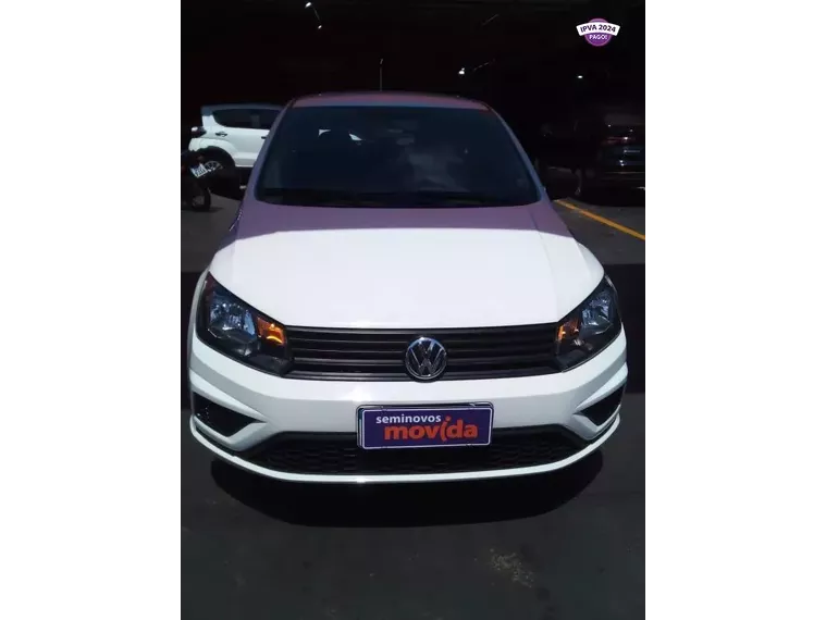 Volkswagen Gol Branco 1