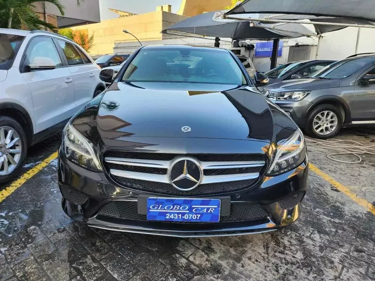 Mercedes-benz C 200 Preto 4