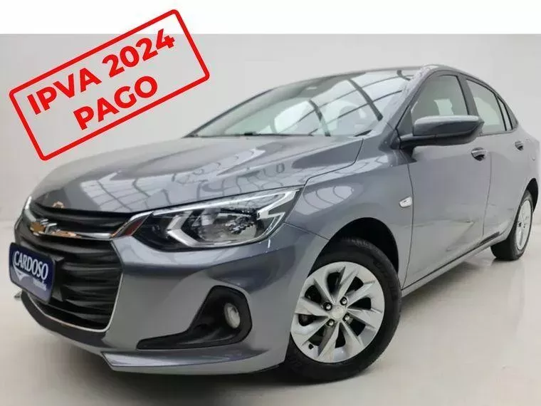 Chevrolet Onix Cinza 5