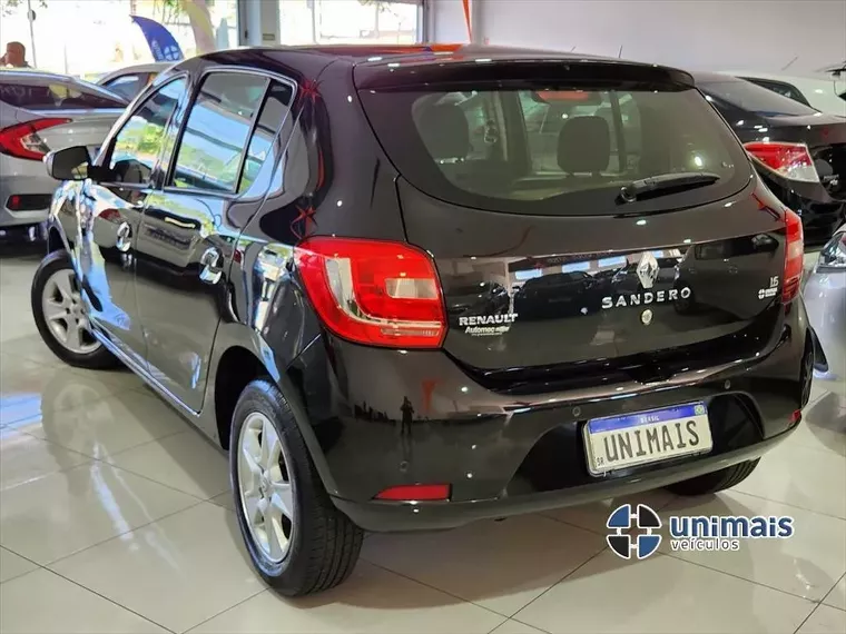 Renault Sandero Preto 3