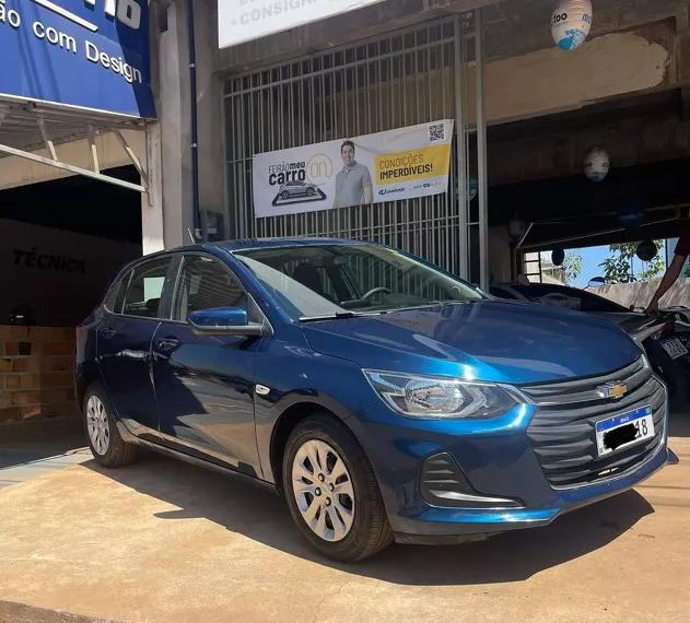 Chevrolet Onix Azul 12