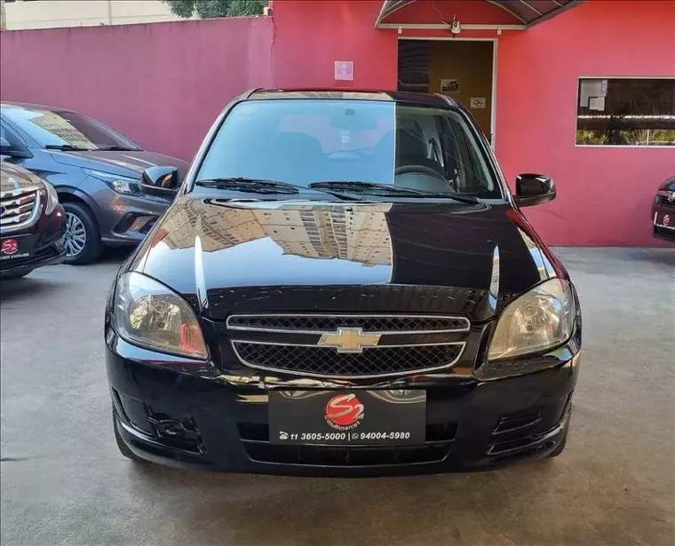 Chevrolet Celta Preto 1