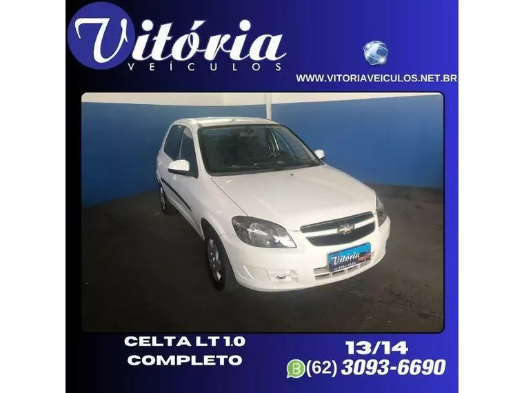 Chevrolet Celta Branco 9