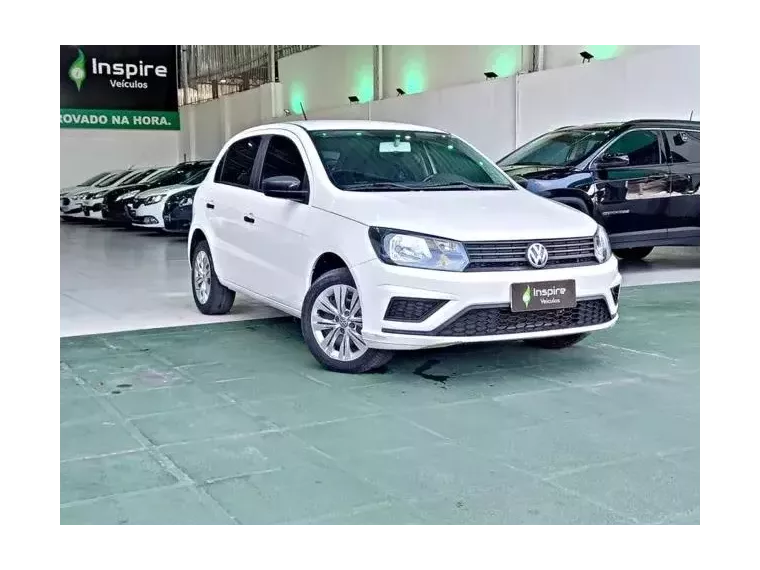 Volkswagen Gol Branco 4