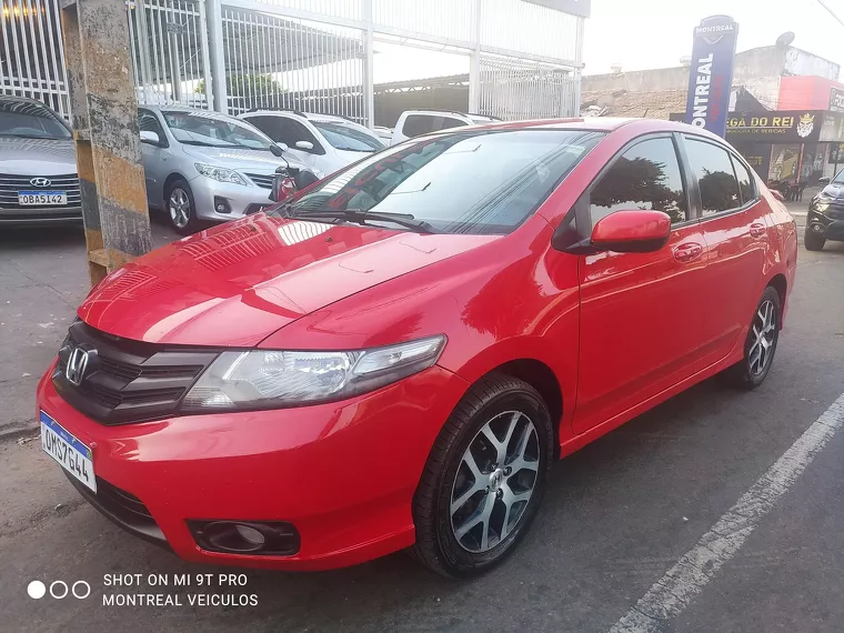 Honda City Vermelho 2