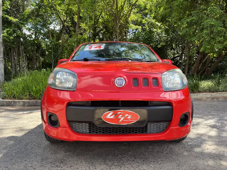 Fiat Uno Vermelho 1