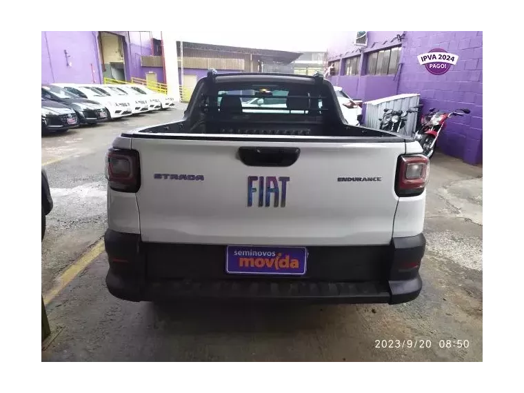 Fiat Strada Branco 7