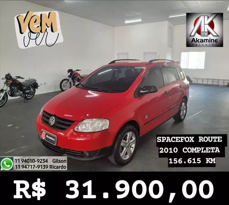 Volkswagen Spacefox Vermelho 4