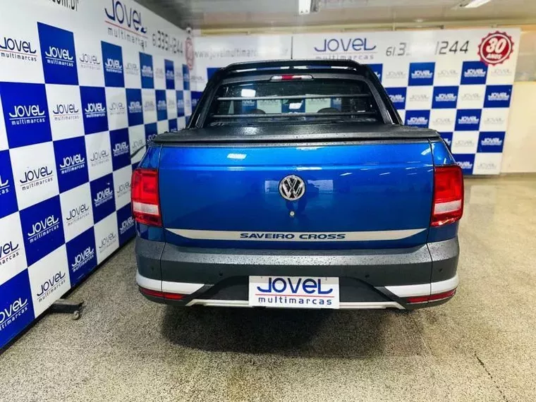 Volkswagen Saveiro Azul 4