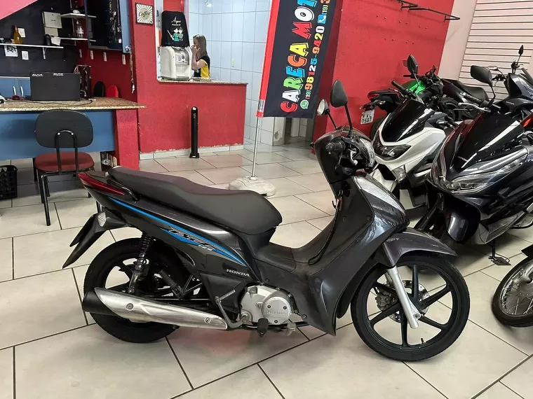 Honda Biz Cinza 9