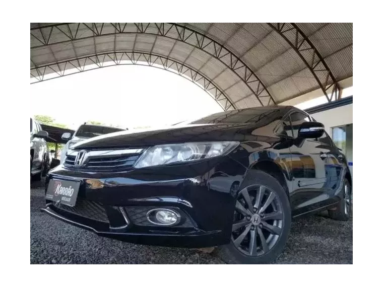 Honda Civic Preto 1