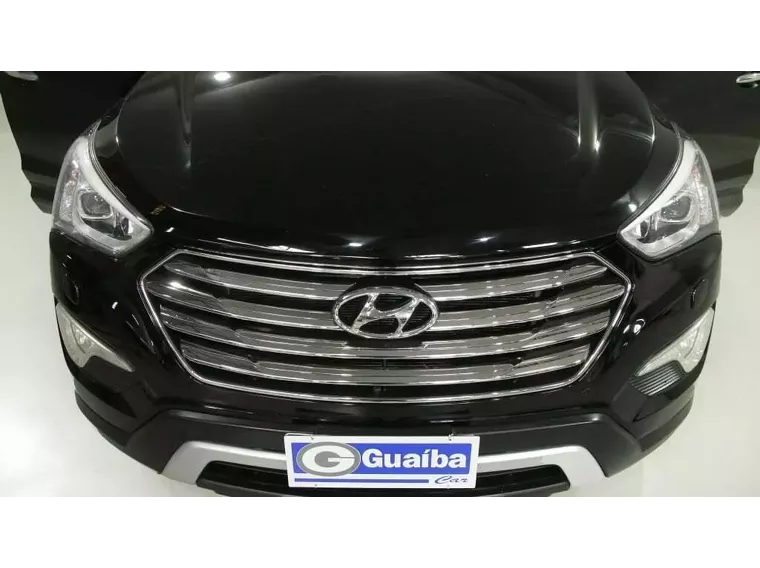 Hyundai Grand Santa Fé Preto 1