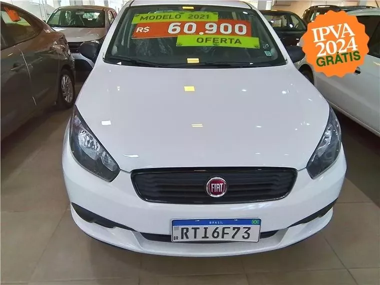 Fiat Grand Siena Branco 9