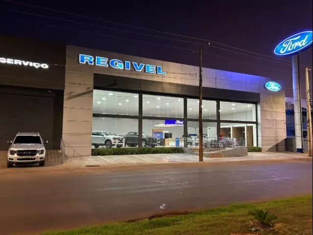 logo Ford Regivel (Itumbiara)