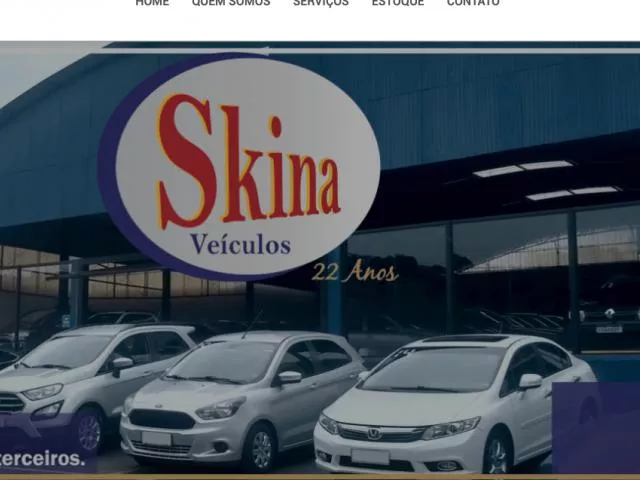 logo Skina Veículos s+