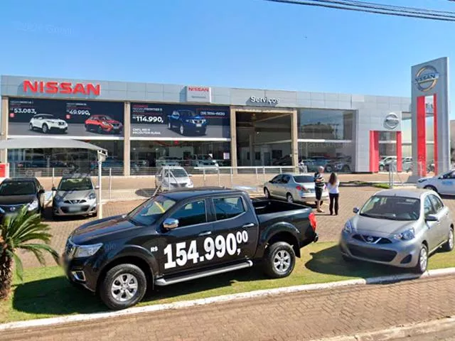 logo Nissan Dahruj Limeira