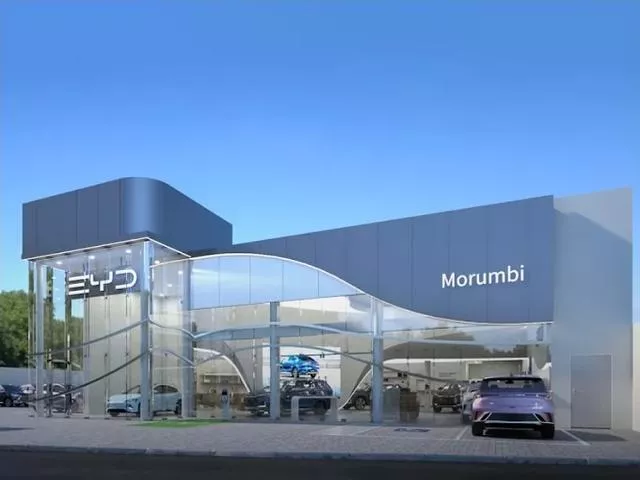 logo BYD Morumbi McLarty Maia
