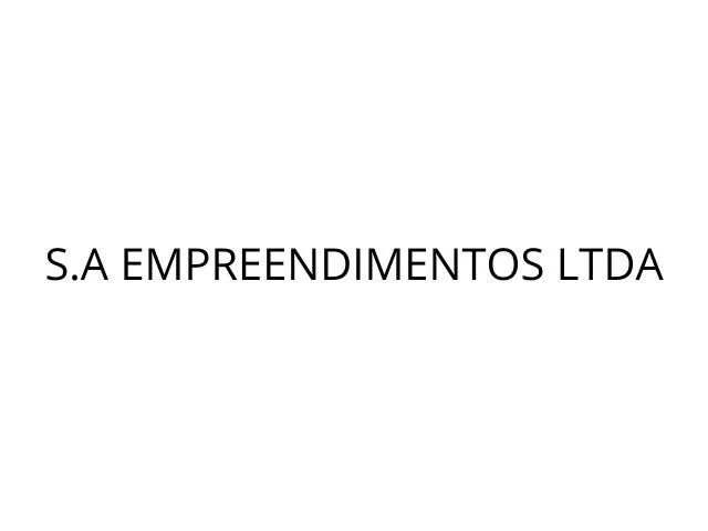 logo S.A Empreendimentos