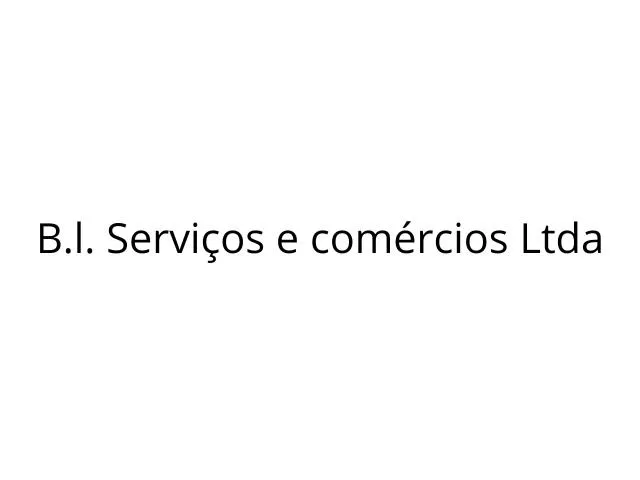 logo B.l. Serviços e comércios Ltda