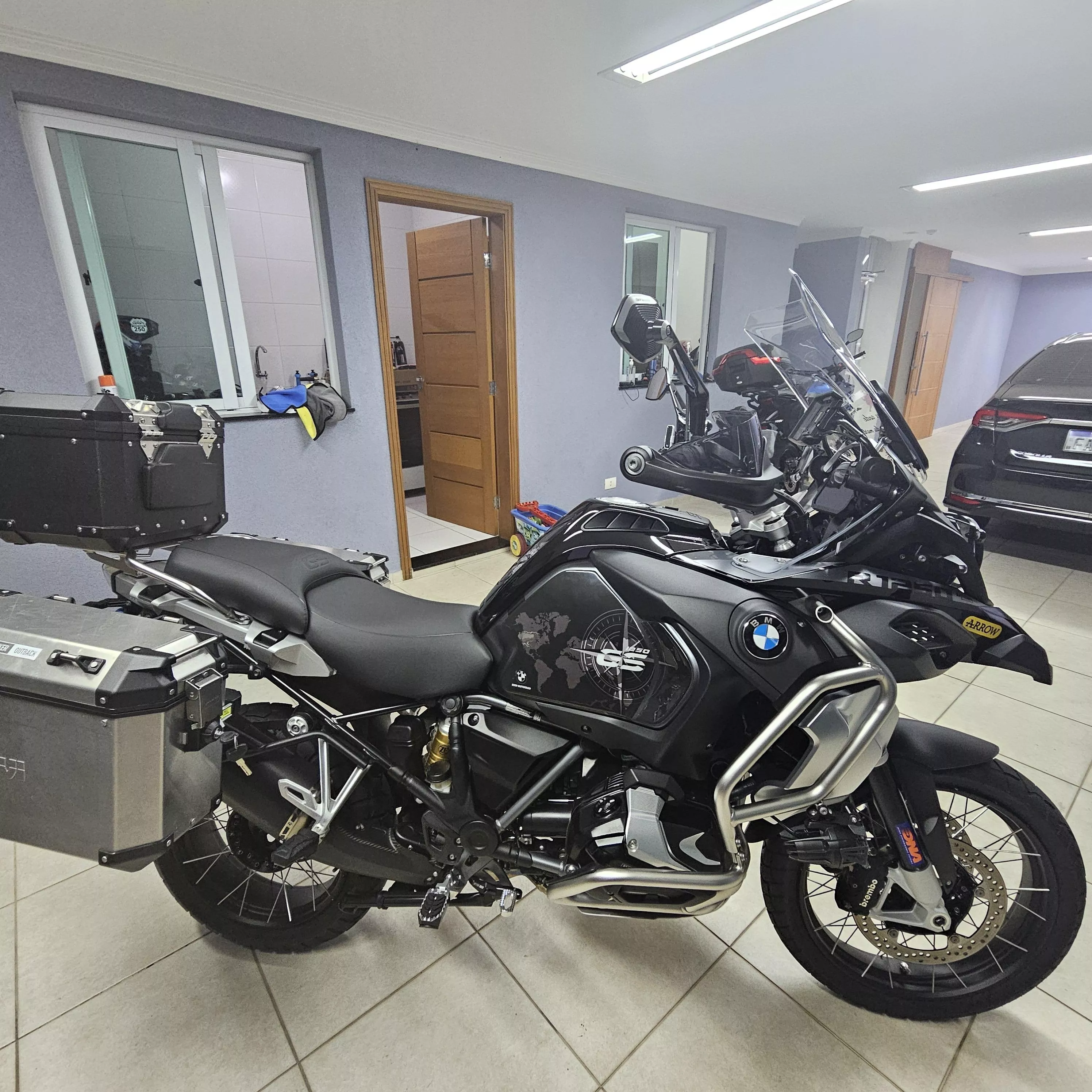 Moto Bmw R Gs Adventure Premium Triple Black Option