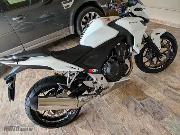 Comprar Honda CB 500 F Branco 2014 em Igaraçu do Tietê-SP