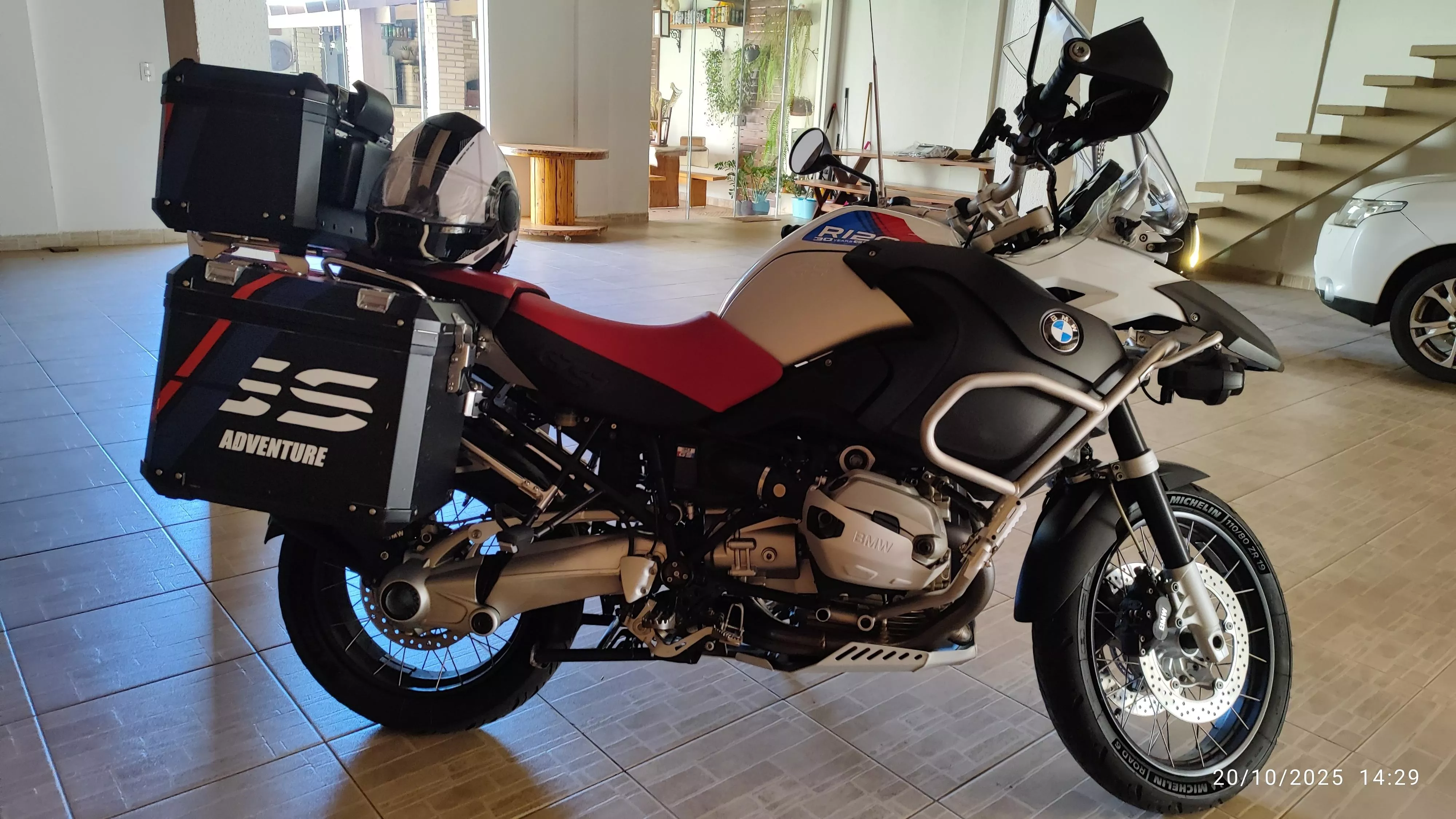 FABBRI Bulle Moto Transparent Naked-Sport-Touring BMW R GS Adventure 1200 2006-2012